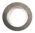 concrete and silver bracelet